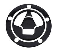 Moto Stickers,iSpchen Autocollants Moto Autocollant De Bouchon De Réservoir De Carburant Housse Pad Autocollant Fibre De Carbone pourKawasaki ZX10R/6R Z750 Z800 Z1000