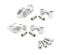 Moto Support Colonne Montante Guidon pour pour Tuono 1000R pour Tuono V4 APRC 1100 pour Shiver 28mm 1 1/8" Rehausseurs De Guidon Fat Bar Move Riser Moto