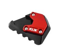 Moto Support Extension Coussin Extension De Béquille Latérale pour BMW R1300GS Adventure R1300GS 2024 2025 2026(Rouge 2)