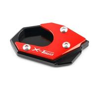 Moto Support Extension Coussin Extension De Béquille Latérale pour Moto pour KYMCO XTown 125 300 300i 125i(Rouge)