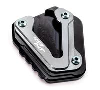 Moto Support Extension Coussin Extension De Béquille pour CFMOTO 450MT 2024-2025, Plaque De Support Élargie pour Béquille Latérale.(Titane)