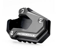 Moto Support Extension Coussin Repose-Pieds De Béquille pour Moto pour BMW R1300GS R1300GS Adventure 2024-2025, Plaque Élargie en Alliage D'aluminium.(Titane)