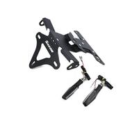 Moto Support Plaque Support de Plaque d'immatriculation arrière avec lumière L E D, Accessoires Moto pour B&M&W S1000R S1000 R S1000RR S 1000 RR HP4 2010 - 2018