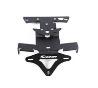 Moto Support Plaque Support de Plaque d'immatriculation arrière avec lumière L E D, Accessoires Moto pour B&M&W S1000R S1000 R S1000RR S 1000 RR HP4 2010 - 2018