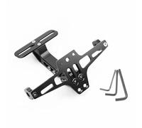 Moto Supports Plaque D'immatriculation pour BMW pour S1000R pour S1000RR Support De Plaque D'immatriculation De Moto Kits D'élimination De Garde-Boue(Noir)