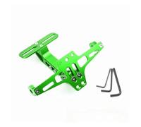 Moto Supports Plaque D'immatriculation pour BMW pour S1000R pour S1000RR Support De Plaque D'immatriculation De Moto Kits D'élimination De Garde-Boue(Green)