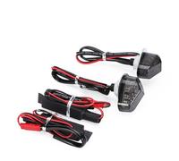 Moto Supports Plaque D'immatriculation pour MT03 MT25 pour YZF R3 R25 Feu Stop Arrière De Moto Clignotant Avant LED Support Plaque D'immatriculation Caché(Front Indicators)