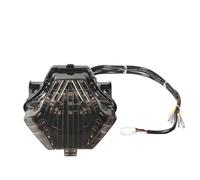 Moto Supports Plaque D'immatriculation pour MT03 MT25 pour YZF R3 R25 Feu Stop Arrière De Moto Clignotant Avant LED Support Plaque D'immatriculation Caché(Tail Light A)