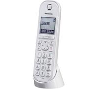 MOTO-Téléphone Ip Dect Kx-Tgq200Gw (Sans Fil, Compatible Cat-Iq 2.0, Mode Mains Libres, Verrouillage De L'Appelant, Eco-Plus, Téléphone Numérique) Blanc