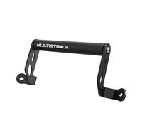 Moto téléphone Support Support De Navigation GPS pour Moto pour Ducati Multistrada 1200 1260 S Enduro Touring 2016-2020 - Plaque De Support pour Smartphone GPS Navigation Support(Noir 1)