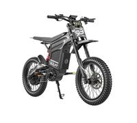 Moto tout-terrain électrique BIBUFF GT600 avec marche arrière, batterie 72 V 30 Ah et suspension intégrale