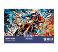 Moto Tout-Terrain Puzzle De 1000 Pièces : Jeux De Collaboration pour Les Équipes De Collègues en Sortie D’Entreprise Absolument Éblouissant.