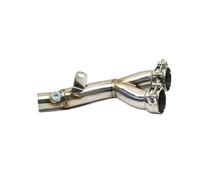 Moto Tube d'échappement tuyau silencieux d'échappe Tuyau De Lien Moyen De Silencieux D'échappement De Moto Adapté Pour Yamaha R6 YZF Système D'échappement Course Modifié