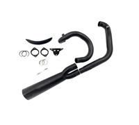 Moto Tuyau D'échappement Pour Night Rod Pour V-Rod Pour Muscle Pour Luther 2003 - 2021 Système D'échappement Complet 2 En 1 Avec Silencieux Slip-On(Type1)