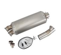 Moto Tuyau D'échappement Silencieux Pour CRF1100 Pour CRF1100L Pour Africa Pour Twin 2020-2022 Silencieux Double Sortie Avec Collecteur Intermédiaire Pour Moto(Style 1)