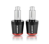 Moto Universelle 7/8 "22mm Poignées De Guidon Extrémités Main Poignée Barre Bouchons Bouchons Pour Pour CB500X 2013-2020(Red)