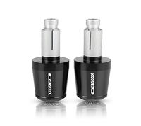 Moto Universelle 7/8 "22mm Poignées De Guidon Extrémités Main Poignée Barre Bouchons Bouchons Pour Pour CB500X 2013-2020(Black)