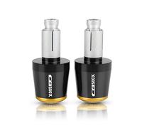 Moto Universelle 7/8 "22mm Poignées De Guidon Extrémités Main Poignée Barre Bouchons Bouchons Pour Pour CB500X 2013-2020(Gold)