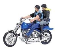 Moto US avec des pointes de motard H0 Busch 7860 G