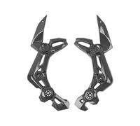 Moto Vent de Spoiler Couvercle Latéral Gauche/Droit du Cadre, Garniture Panneau De Capot, Adapté À La Moto Kawasaki Z 900 2017 2018 2019(Unpainted)