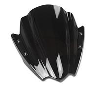 Moto Vent Pare-Brise Pour Suzuki Pour Gladius 650 Pour SFV650 2009 2010 2011 2012 2013 2014 2015 Guidon Pare-brise Moto(Black)