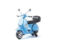 ATAA Moto Vespa Officiel 12v électrique pour Enfants Licence Piaggio - Bleu - Moto électrique pour Enfant à Batterie 12v lumières et Musique