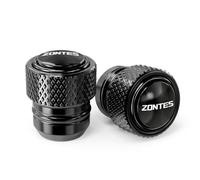 Moto Vis de Bras Oscillant Sliders Spools Béquille de Stand pour Zontes ZT310X 310T 310V ZT310R 310R G1 125 ZT125 ZT125U Accessoires pour motos-2pcs Black