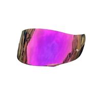 Moto Visière de Casque, Base de visière de Protection faciale K1 for AGV K1 K1S K3SV K5 K5S Pare-Brise de visière de Protection de Casque (Base, Taille Unique)(Revo Pink Gold-Day Use Only,One Size)