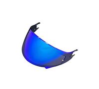Moto Visière de casque D Skwal for SHARK Skwal, Spartan, D-Skwal 2 lentilles, accessoires de casque de moto (argenté, for la journée)(Revo Deep Blue-for Day)