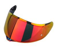 Moto Visière de casque de moto for AGV K5 Plus, accessoires de remplacement, visière de casque anti-rayures, verres colorés for casque de moto, rouge(A Red)