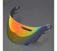 Moto Visière de Casque de Moto for ARAI RR5 RX7-RV, QUAMTUM-J, Astro-IQ, Accessoires de Remplacement for visière de Casque, Verres de Casque de Moto colorés Anti-Rayures, thé Noir D(B Gradient Red)