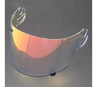 Moto Visière de Casque de Moto for ARAI RR5 RX7-RV, QUAMTUM-J, Astro-IQ, Accessoires de Remplacement for visière de Casque, Verres de Casque de Moto colorés Anti-Rayures, thé Noir D(A Aurora Red)