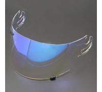 Moto Visière de Casque de Moto for ARAI RR5 RX7-RV, QUAMTUM-J, Astro-IQ, Accessoires de Remplacement for visière de Casque, Verres de Casque de Moto colorés Anti-Rayures, thé Noir D(F Aurora Blue)