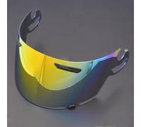 Moto Visière de casque de moto for ARAI RR5 RX7-RV, QUAMTUM-J, Astro-IQ, accessoires de remplacement for visière de casque, verres de casque de moto colorés anti-rayures, thé noir D(C Gradient Gold)
