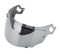Moto Visière de Casque de Moto for Arai RX-7X REO XD RX-7V Vas-V, Accessoires de Remplacement for visière de Casque, Verres de Casque de Moto colorés Anti-Rayures, Bleu thé E(F Silver Plated)