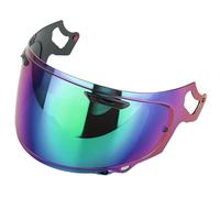 Moto Visière de casque de moto for Arai RX-7X REO XD RX-7V VAS-V, accessoires de remplacement for visière de casque, verres de casque de moto colorés anti-rayures, bleu thé E(C Tea Colorful Green)