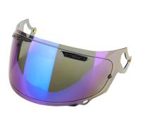 Moto Visière de casque de moto for Arai RX-7X REO XD RX-7V VAS-V, accessoires de remplacement for visière de casque, lentilles colorées anti-rayures, bleu thé(B Tea Colorful Blue)