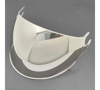 Moto Visière de casque de moto for LS2 OF562, visière teintée anti-rayures de remplacement, lentille de protection de style, options multicolores, accessoires de casque, F coloré(B Aurora Silver)