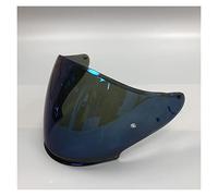 Moto Visière de casque, demi-visière de casque de moto, pare-brise anti-rayures, visière de lentille de casque compatible avec les accessoires de moto SH-OEI J-Cruise I II J-Force4 (visière bleue)(Blu