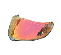 Moto Visière de Casque, écran Facial K5 protégé Contre Les UV for AGV K1 K1S K3SV K5 K5S Pare-Brise de visière de Casque (Utilisation Gold-Day Uniquement)(Revo Clear Red-Day and Night)