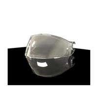 Moto Visière de Casque intégral de Remplacement for Shark D Skwal D-Skwal 2 Spartan, Accessoires de visière, Pare-Brise (doré)(Clear)