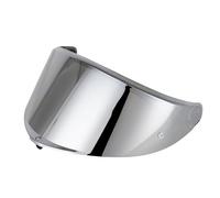 Moto Visière de casque K6 for AGV K6 K6S, visière de casque de moto de remplacement, anti-rayures, coupe-vent, visière intégrale for moto (claire de jour comme de nuit)(Silver Mirror)
