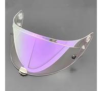 Moto Visière de casque moto for HJC Lens Rpha11 Rpha70 Venom Clown 1/2/3/4, protection contre le vent et les rayures, accessoires de remplacement for visière de casque moto, G Gold(J Aurora Purple)