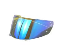 Moto Visière de casque, remplacement de visière i90, visière HJ-33 for casques HJC i90, protection UV, coupe-vent, pièces détachées (usage uniquement en journée noire)(Revo Clear Blue-day and Night)