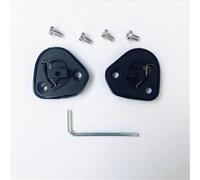 Moto Visière de Casque, visière de Remplacement for visière de Casque Race 3, Protection UV, résistante aux Rayures, for AGV PI-STA GP RR/Pista GP R/Corsa R (Transparent)(Base+Screwdriver)