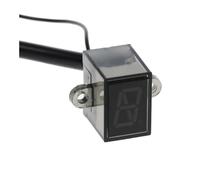 Moto Vitesse Indicateur d'équipement Indicateur De Vitesse Universel À 6 Vitesses, Indication Numérique, Pièces De Rechange, Indicateur De Voyage Numérique pour Moto, Compteur De Vitesse