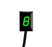 Moto Vitesse ndicateur pour ER-6F pour ER-6N 2012-2017 pour KLE650 2010 2011 2012 2013 2014 2015 2016 2017 Moto pour Compteur D'affichage Vitesse Indicateur Changement De Vitesse De Moto(Green)