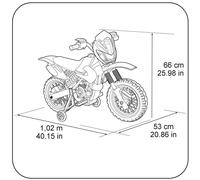 Moto électrique Motorbike 6V Cross 400F - rouge - FEBER