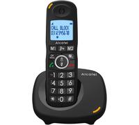 MOTO-Xl595 B - Téléphone Fixe Sans Fil Senior - Grand Écran Rétroéclairé - Mains Libres - Fonction Blocage Des Appels - Audio Boost - Noir