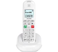 MOTO-Xl685 - Téléphone Fixe Sans Fil Dect Senior Format Xl - Écran Graphique Haute Lisibilité - Grandes Touches - Audio Boost - Mains Libres - Blocage Des Appels - Blanc